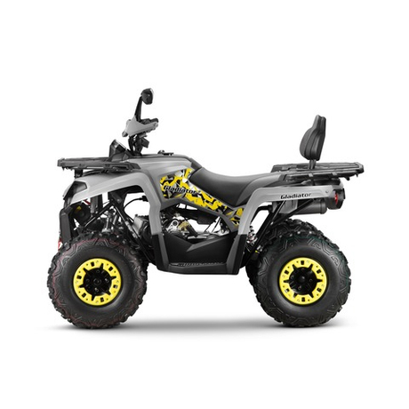 Квадроцикл (комплект для сборки) Gladiator F200 серый