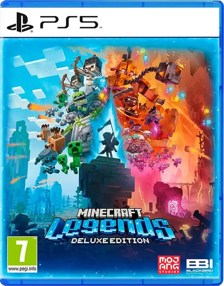 PS5 Minecraft Legends Deluxe Edition (Б/У, Полностью на русском языке, PPSA-05510)