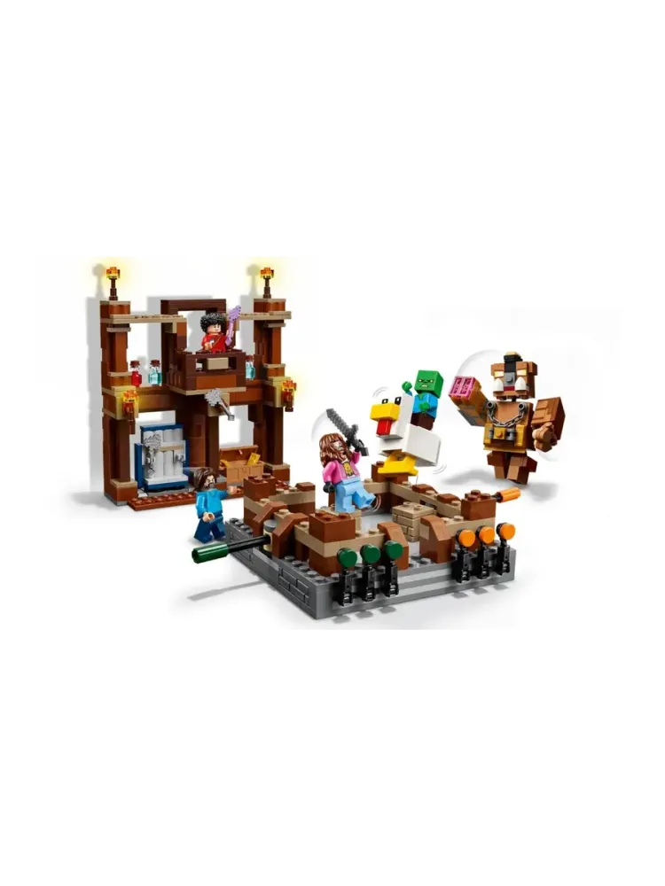 Конструктор Minecraft 21272 Боевой ринг в лесном особняке