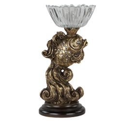 Фруктовница-конфетница Заветное желание Золото