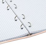 Тетрадь на кольцах А5 165х215 мм, 120 л., твердый картон, клетка, BRAUBERG, "Девушка", 404076