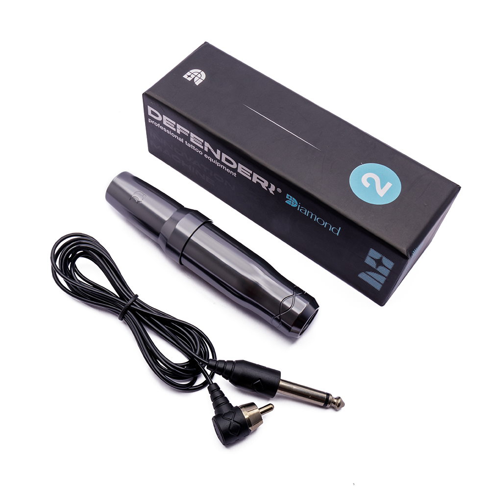 Машинка для татуажа Defenderr Diamond Gunmetal