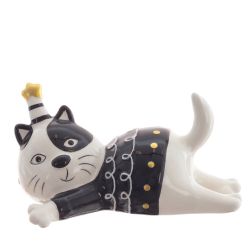 GAEM Фигурка декоративная "Кот", L12 W8 H7,5 см, 2в.