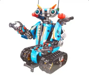 Конструктор "Creator Robot " Робот-вездеход трансформер на дистанционном управлении 2 в 1, 701 деталь