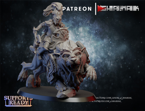 Grand Alliance Order Stormcast Eternal Vanguard-Palladors Воитель на боевом звере №5 миниатюра для dnd, днд, pathfinder, фентези, Настольная игра, НРИ, Варгейм, РПГ