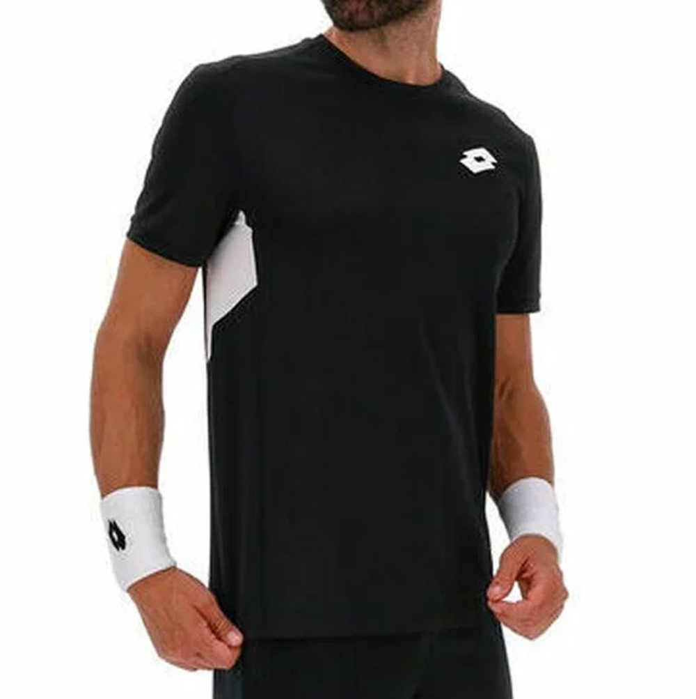 Теннисная футболка Lotto Squadra IV - all black