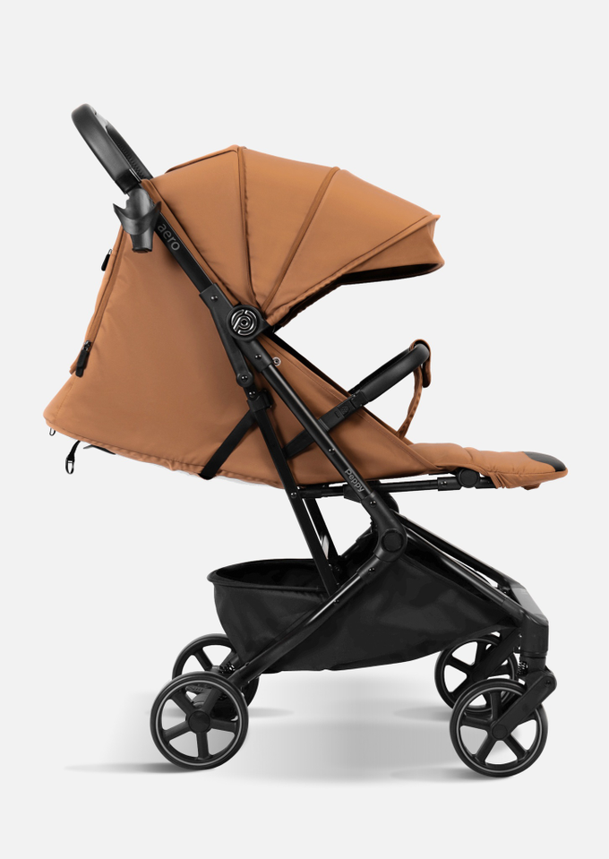 Peppy Коляска прогулочная Aero (Caramel) карамельный