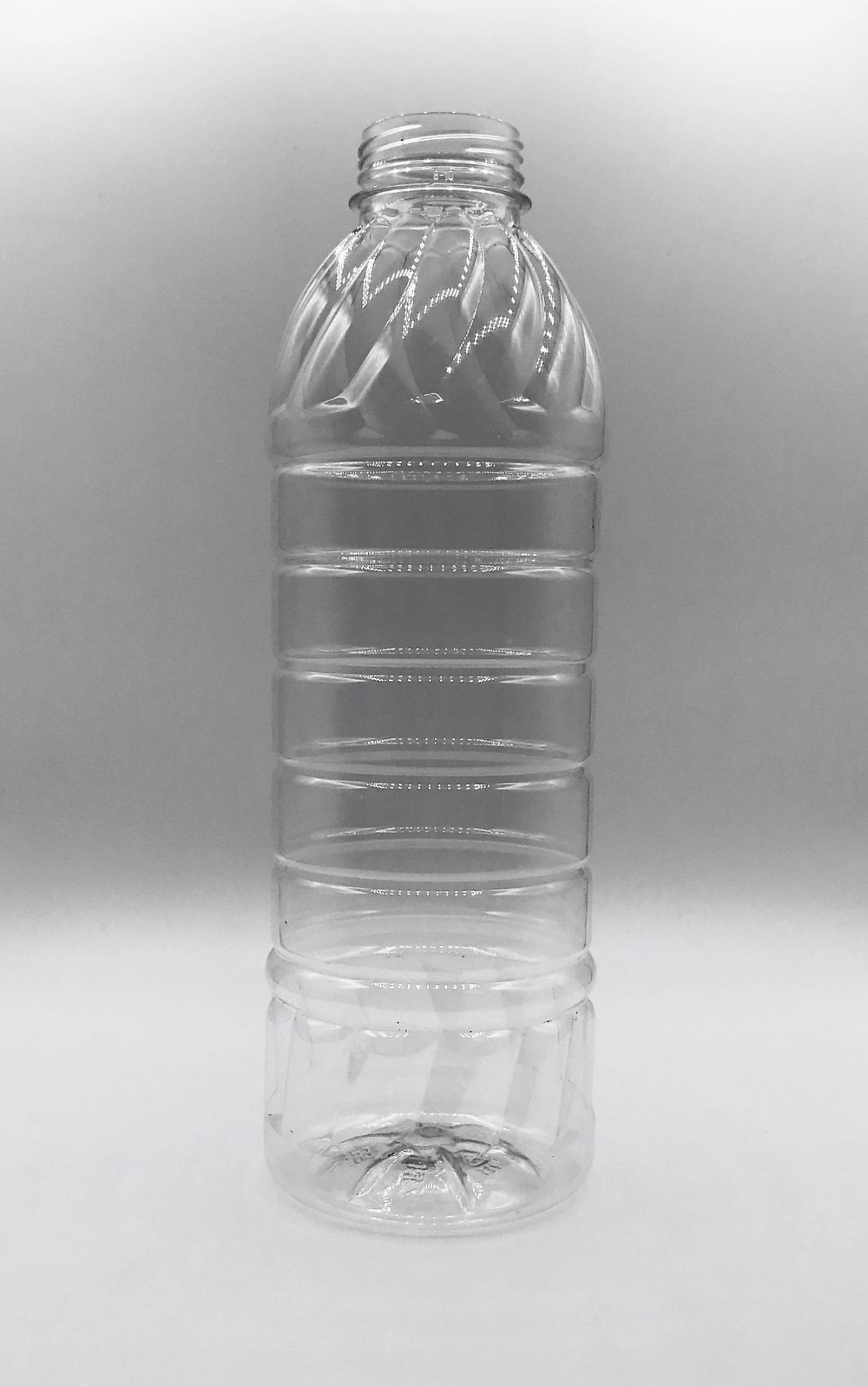 Бутылка ПЭТ 1л. "Сок" (100шт.) +крышка черная d 38