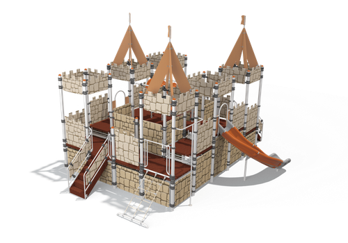 Детский городок Форт Боярд (паттерн Vector)