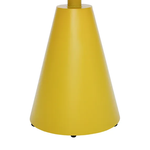 Столик кофейный Marius, Ø50х55 см, желтый