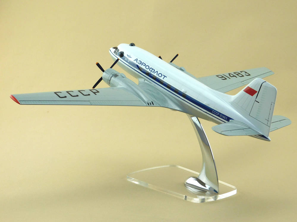 Модель самолета Ил-14 (М1:72, Аэрофлот СССР-91483)