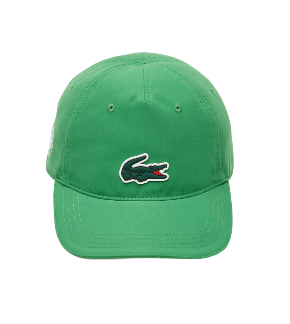 Теннисная кепка Lacoste Sport Roland Garros Edition Microfiber Cap - green