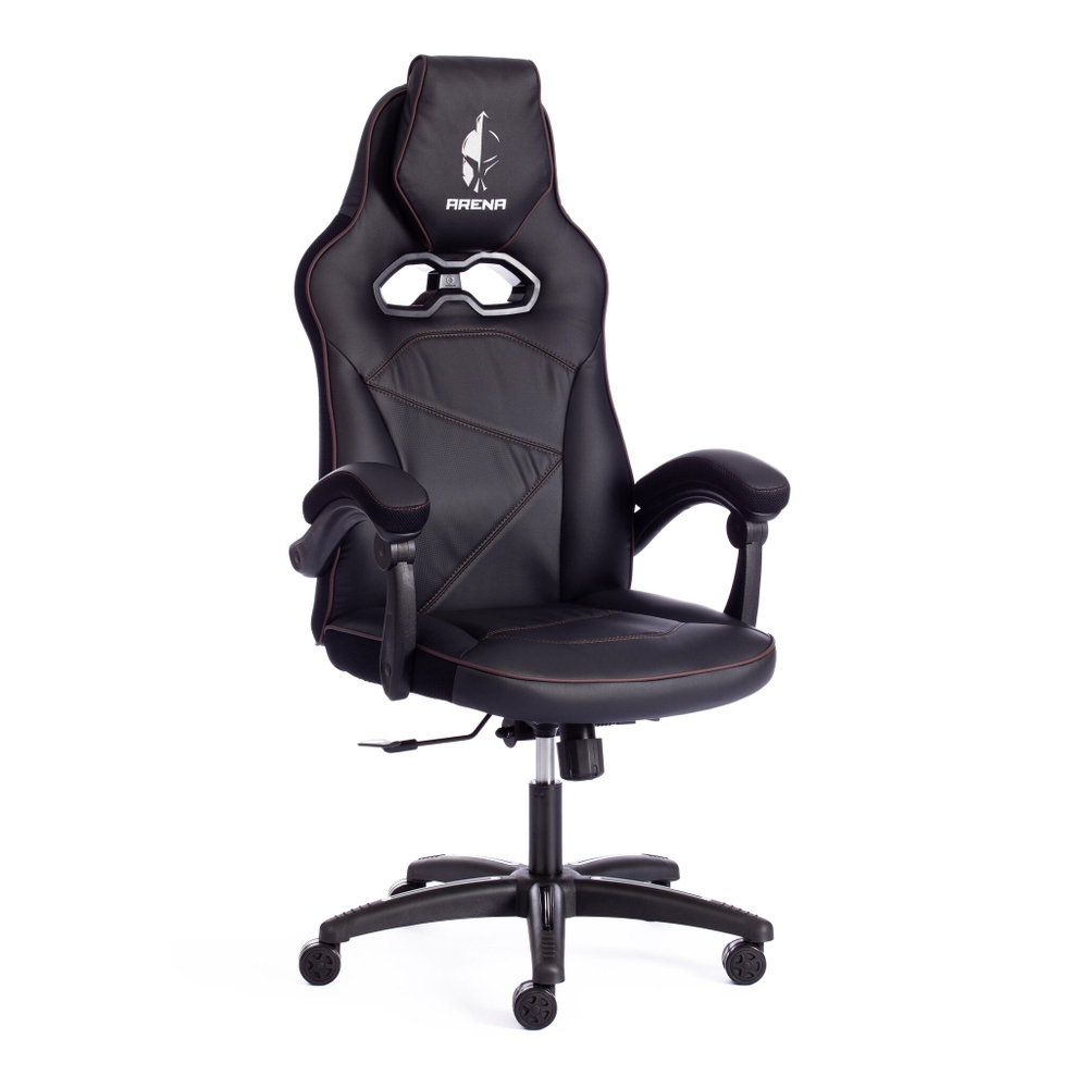 Arena (Tetchair) Кресло (кожзам черный/черный)