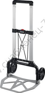 STAYER PROTruck до 120кг, из алюминиевого сплава, платформа 48,5х35см, колёса d16см, вес 5кг, складная хозяйственная тележка (38755-120)