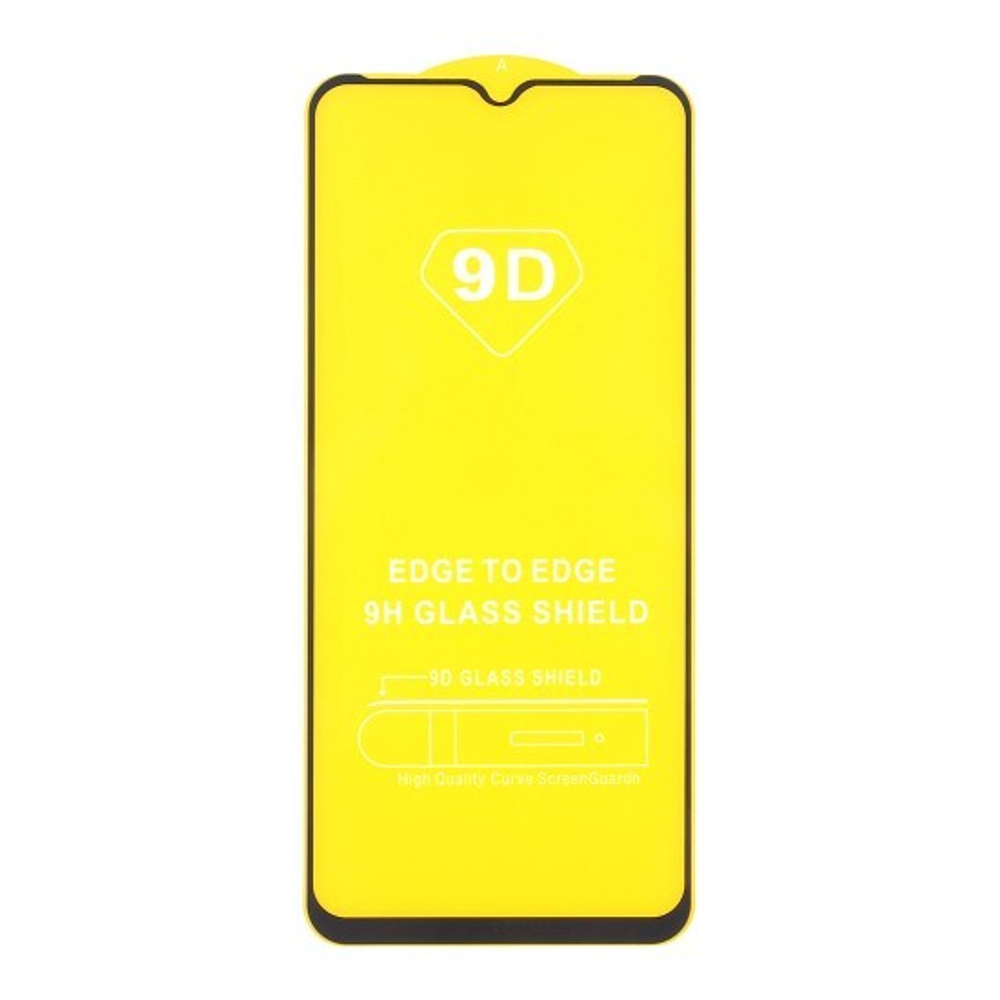 Стекло для Realme C20/C21 на полный экран в тех.упак. (в комп. 25 шт), 010630-25 Черный CM