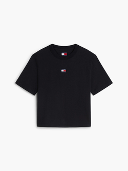 Футболка Tommy Jeans Badge Boxy Black
