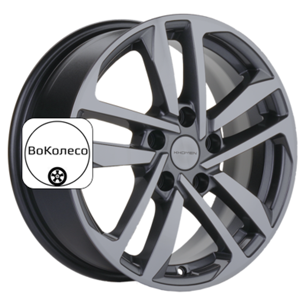 6,5x16/5x114,3 ET50 D67,1 KHW1612 (Huyndai/Kia) Gray Khomen Wheels