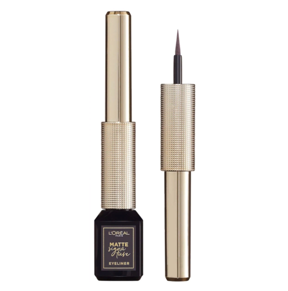 L'Oreal Paris Лайнер для глаз Matte Signature, водостойкий, тон №06, Пепельный, 3 мл