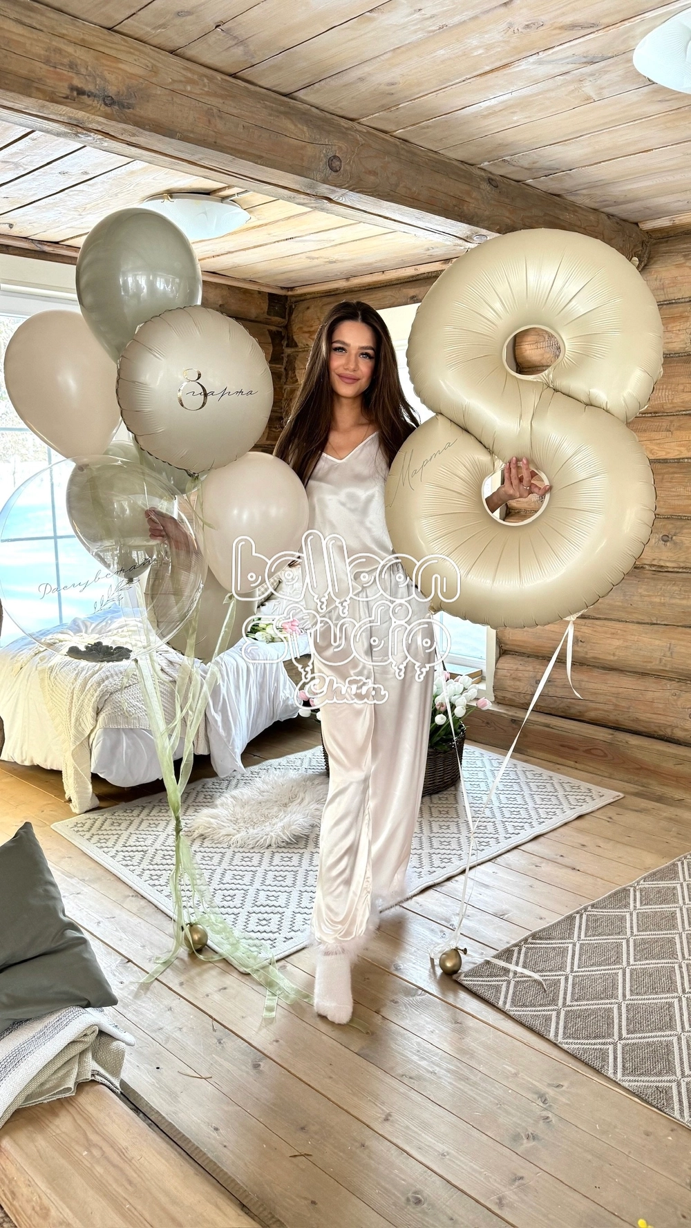 шары на 8 марта № 41