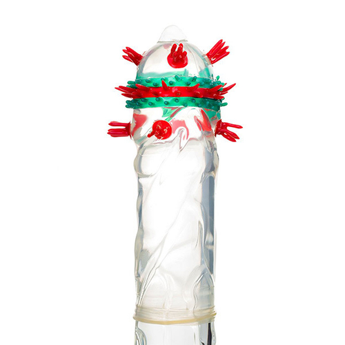 Презерватив с пучками усиков Штучки-дрючки №3 Стимулирующая штучка 1шт