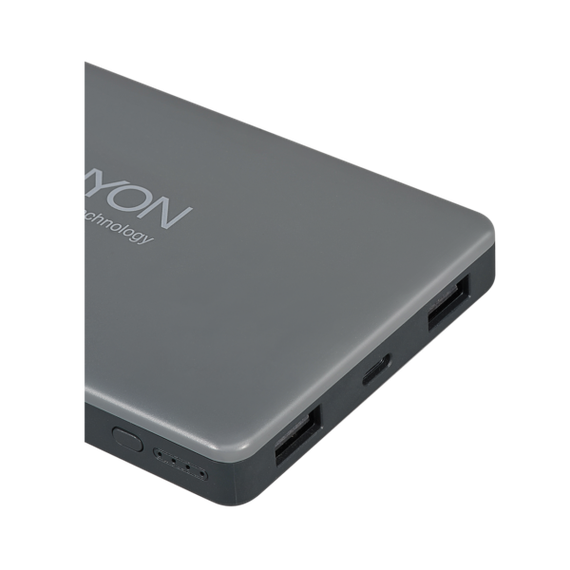 Powerbank Canyon 15000 mAh 2 USB Dark Grey / CNS-TPBP15DG