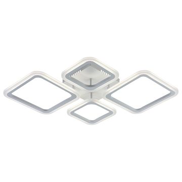 Потолочный светодиодный светильник LED 84W 3000К-6000K 8822/2+2 WHT (МАРКЕТ) белый Profit Light