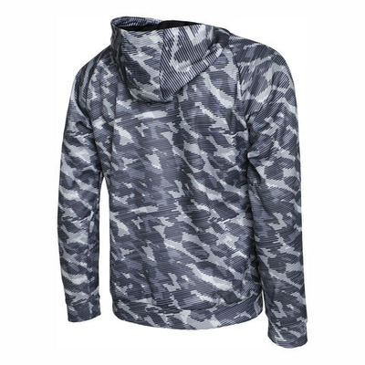 Мужская кофта теннисная New Balance Tenacity Performance Printed Hoody Men - Black, Multicoloured