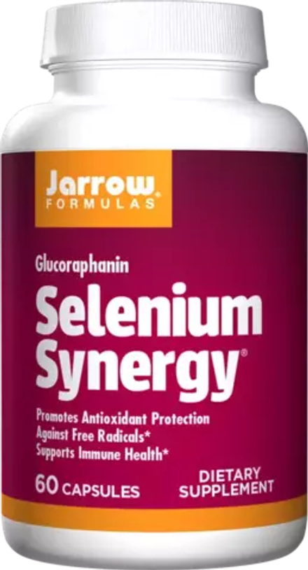 Jarrow Formulas, Селен, Selenium Synergy 200 mcg, 60 капсул