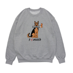 Свитшот "Овчарка любит людей"