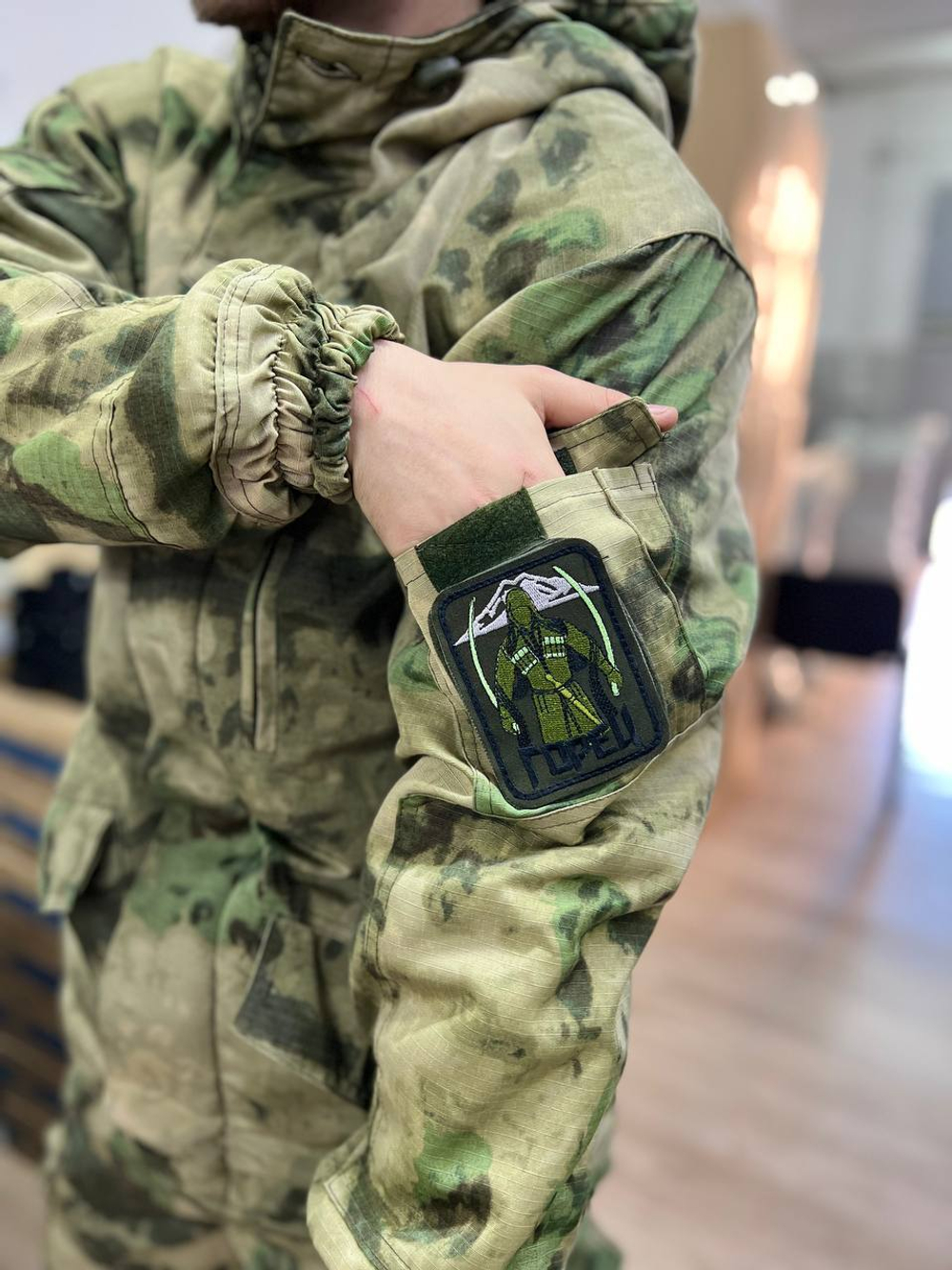 Костюм горка 5 зима лайт / мох