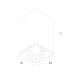 Точечный накладной светильник Arte Lamp