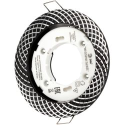 Светильник встраиваемый ЭРА KL 76 AL/BK /1 под лампу GX53 черный