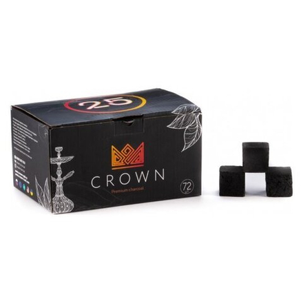 Уголь Crown 25мм (1кг)