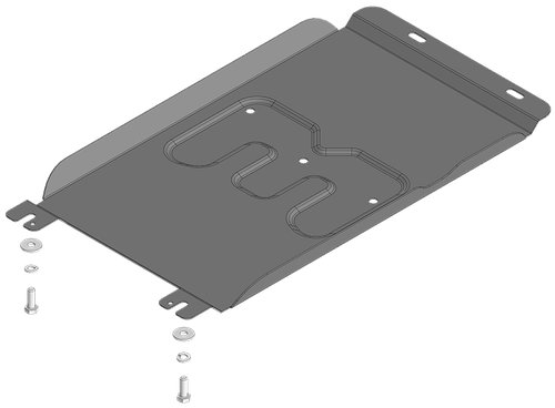 Защита КПП. 2 мм, Сталь. для TANK 400 2023-н.в., Motodor.73121