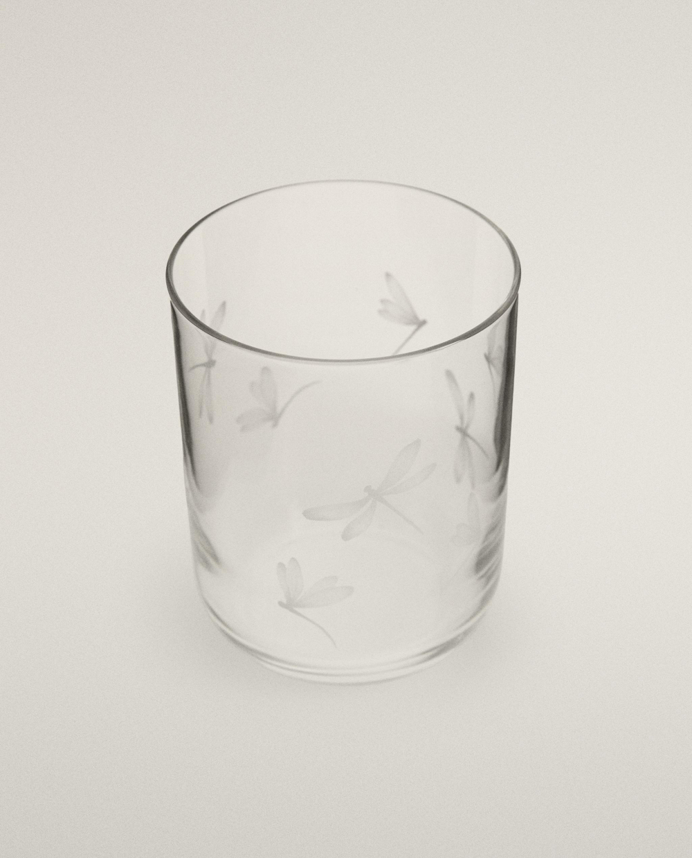 Zara Home стакан из стекла, цвет белый, 9.8 см