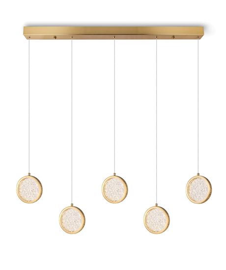 D2061-DW-L5 BRASS (1) Люстра NW