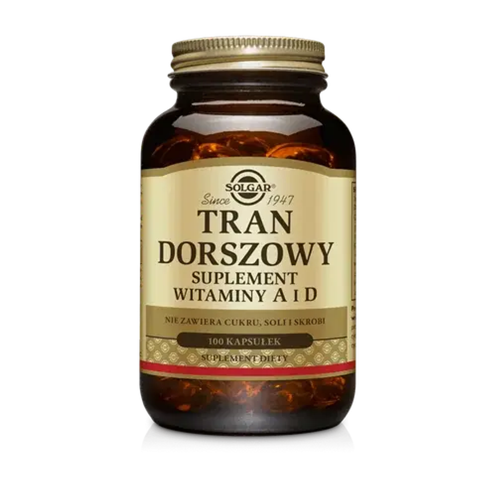 Solgar Cod Liver Oil - 100 капсул