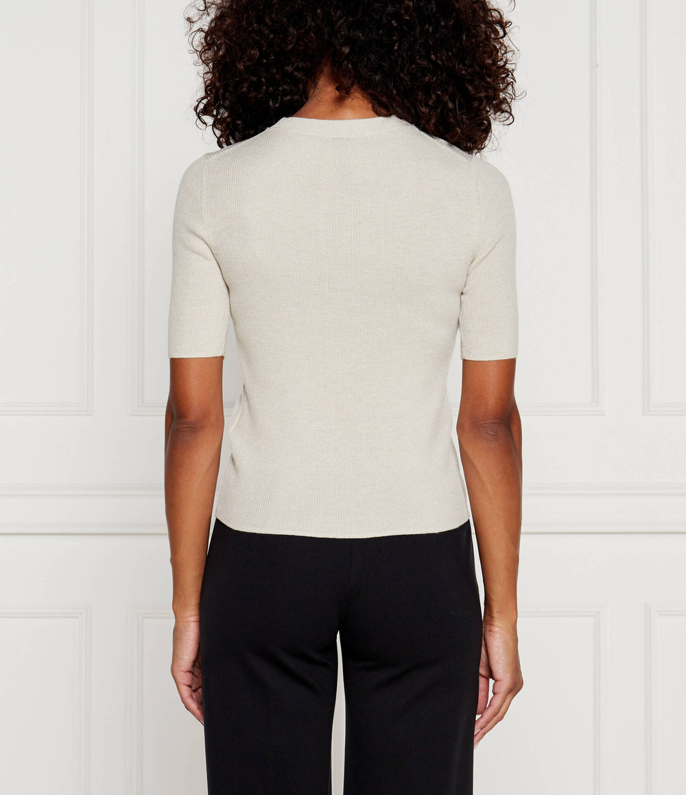 Хлопковый свитер Marc Cain - экрю(XC 41.27 M52)