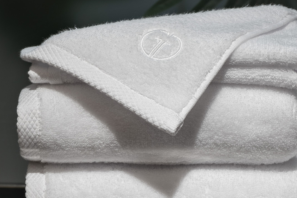 Полотенце 100х150 Garda Decor Соло белое