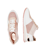 Кроссовки ALLIE Michael Kors - розовое золото(43R4ALFS1D)