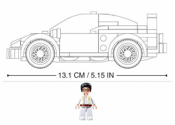Konstruktor \ Конструктор Model Bricks/Italiaanse Sport