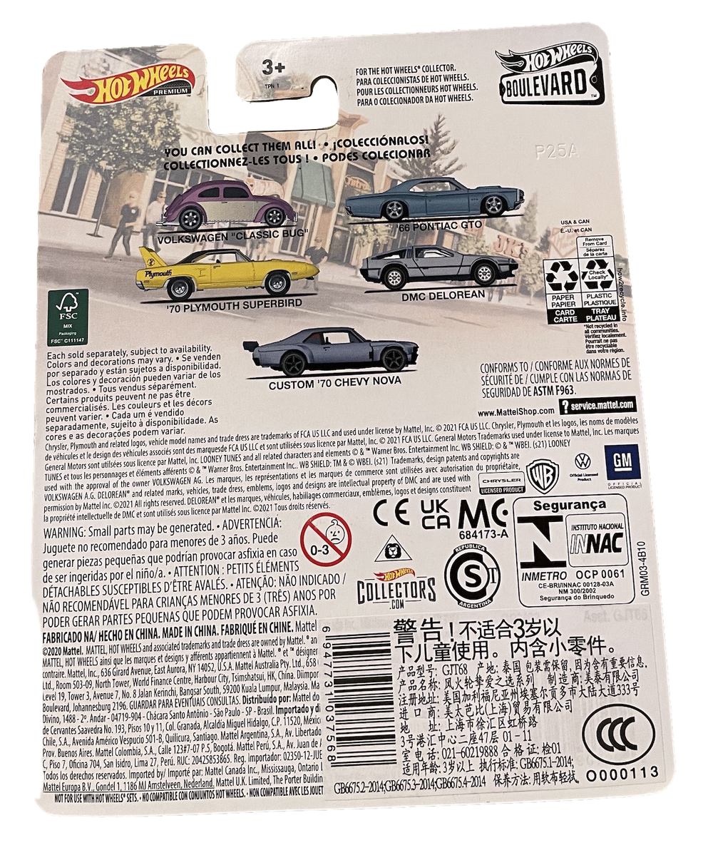 Hot Wheels Premium Boulevard Volkswagen Classic Bug (2021)
