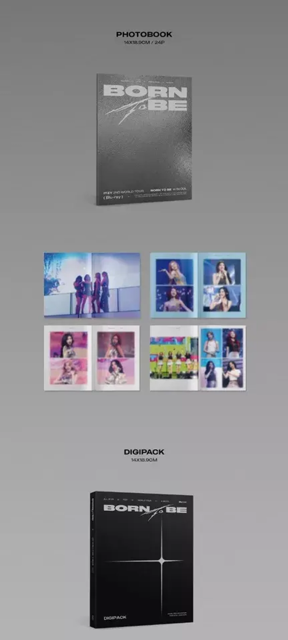 ITZY - 2ND WORLD TOUR [BORN TO BE] in SEOUL Blu-ray