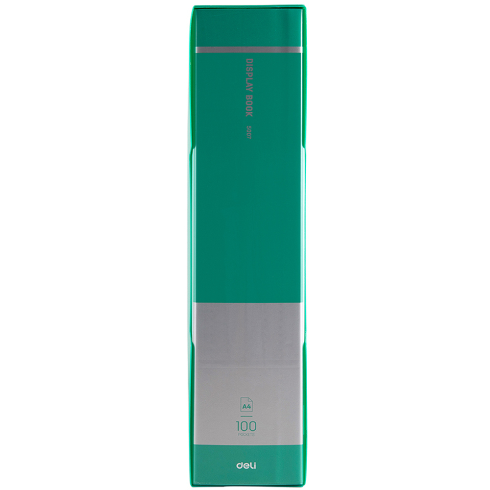 Папка с файлами DELI "Classic" на 100 вкладышей, 1,0 мм, в боксе, ассорти