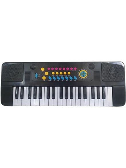 Синтезатор "SONATA" с микрофоном,37 клав, 8 тембр, 7 ритмов, 22 демо мелодии, 4 вида ударных