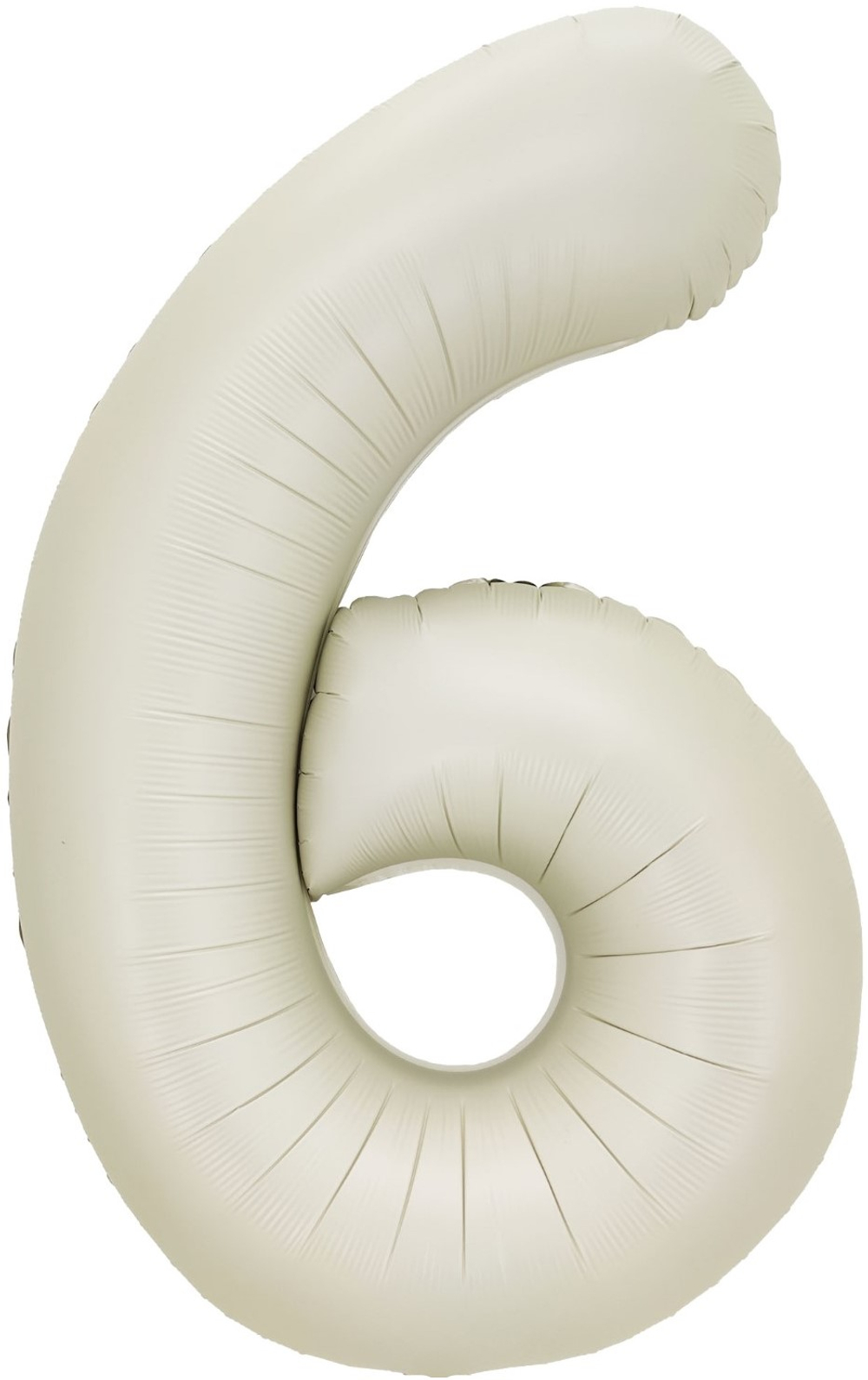 Цифра 6 Кремовый 40"