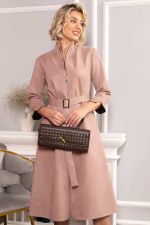 Платье замшевое Дарьяна НЬЮ (чайная роза) П14650-18М LT Collection (Акция)