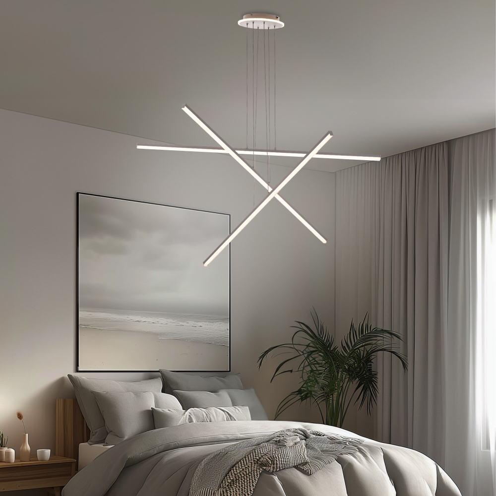 Citilux Trent CL203730 LED Люстра подвесная с пультом Белая