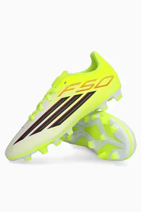 Бутсы adidas F50 Club FG/MG Junior - желтый