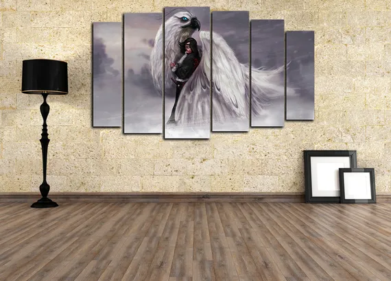 Модульная картина "Орлиный взгляд"